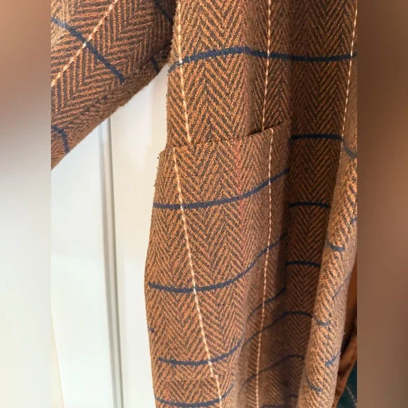 Dressed in Lala OG Scorpio Coat Brown/Green Size 2X/3X - Picture 9 of 11